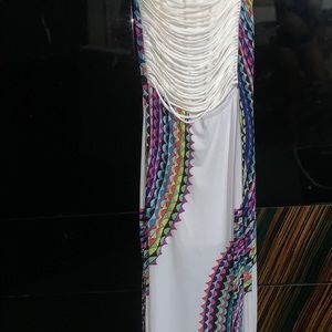 Fashion nova summer dress with open back